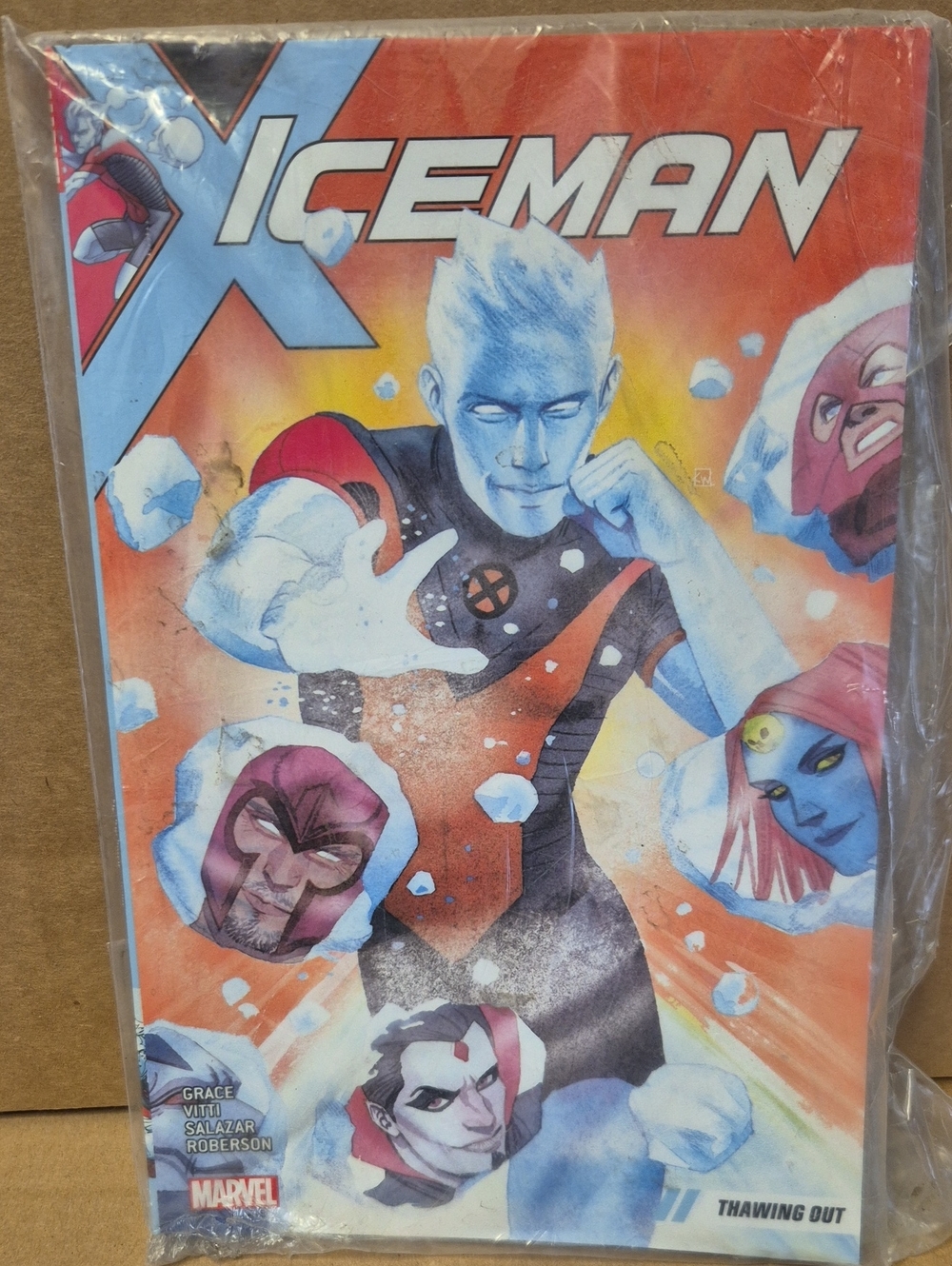 Marvel Iceman Comic